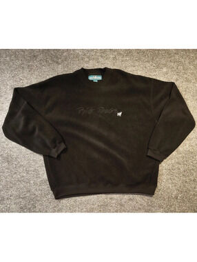 Big Dogs Black Fleece Sweatshirt (XL)